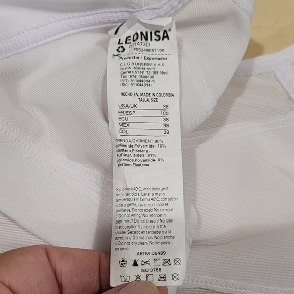 Leonisa Back Posture Support Bra - 38 - Picture 5 of 8